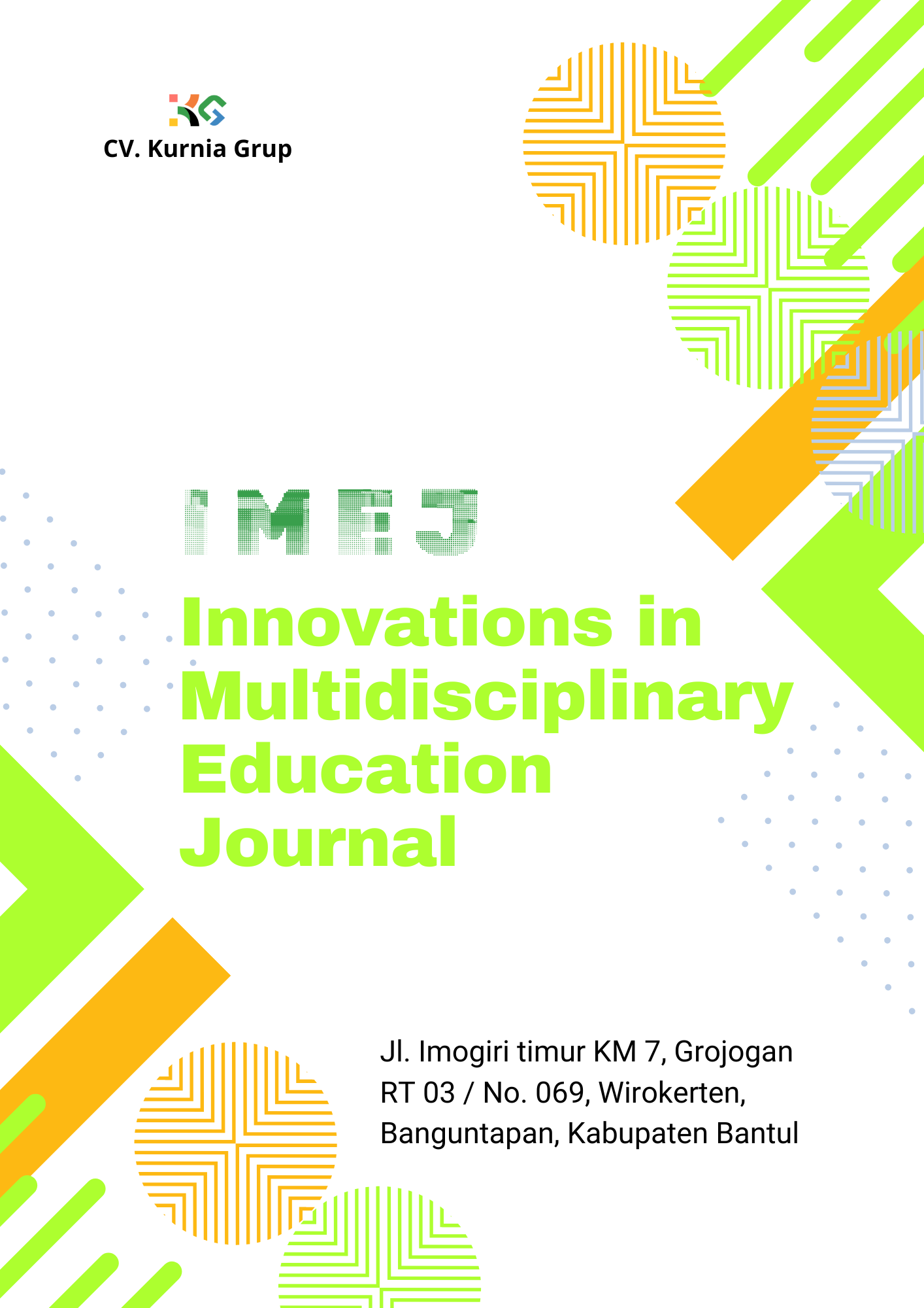 					View Vol. 2 No. 2 (2025): Innovations in Multidisciplinary Education Journal
				